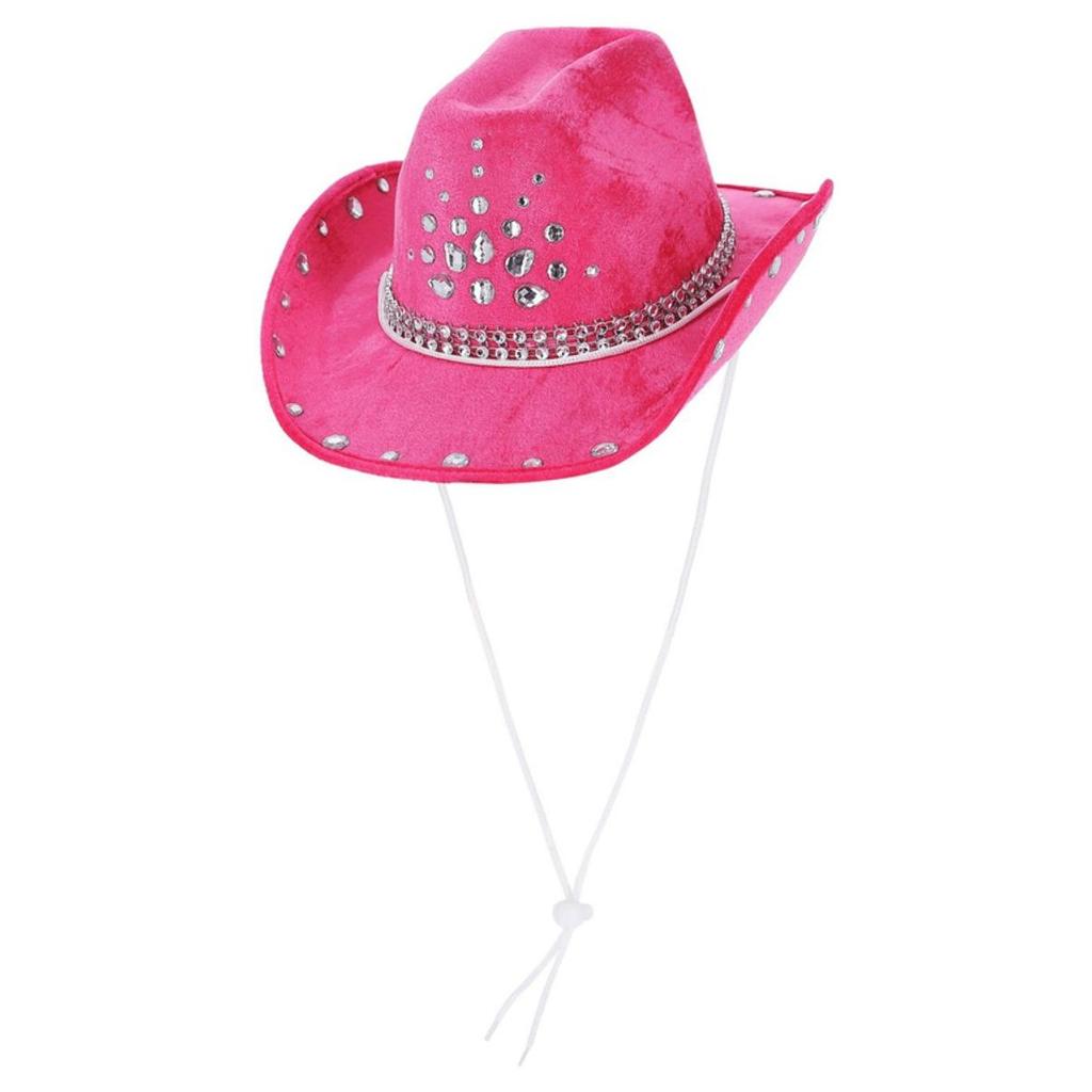 Smiffys Unisex Adult Rhinestone Cowboy Hat
