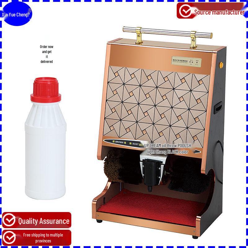 Automatische multifunktionale Edelstahl-Schuhputzmaschine mit Induktionsmechanismus