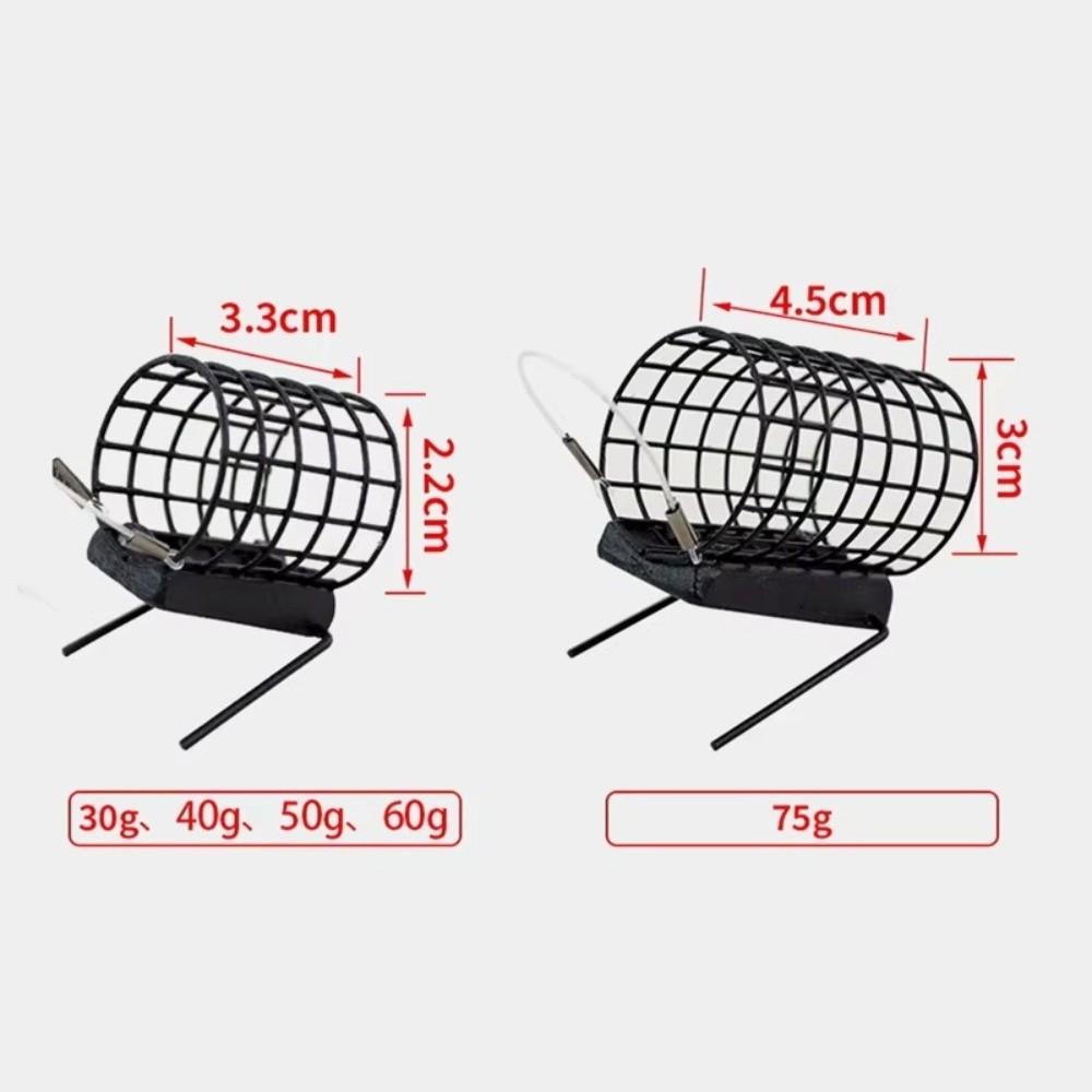 Metal Material Carp Fishing Feeder Coarse Match Metal Feeder  Fishing Accessories
