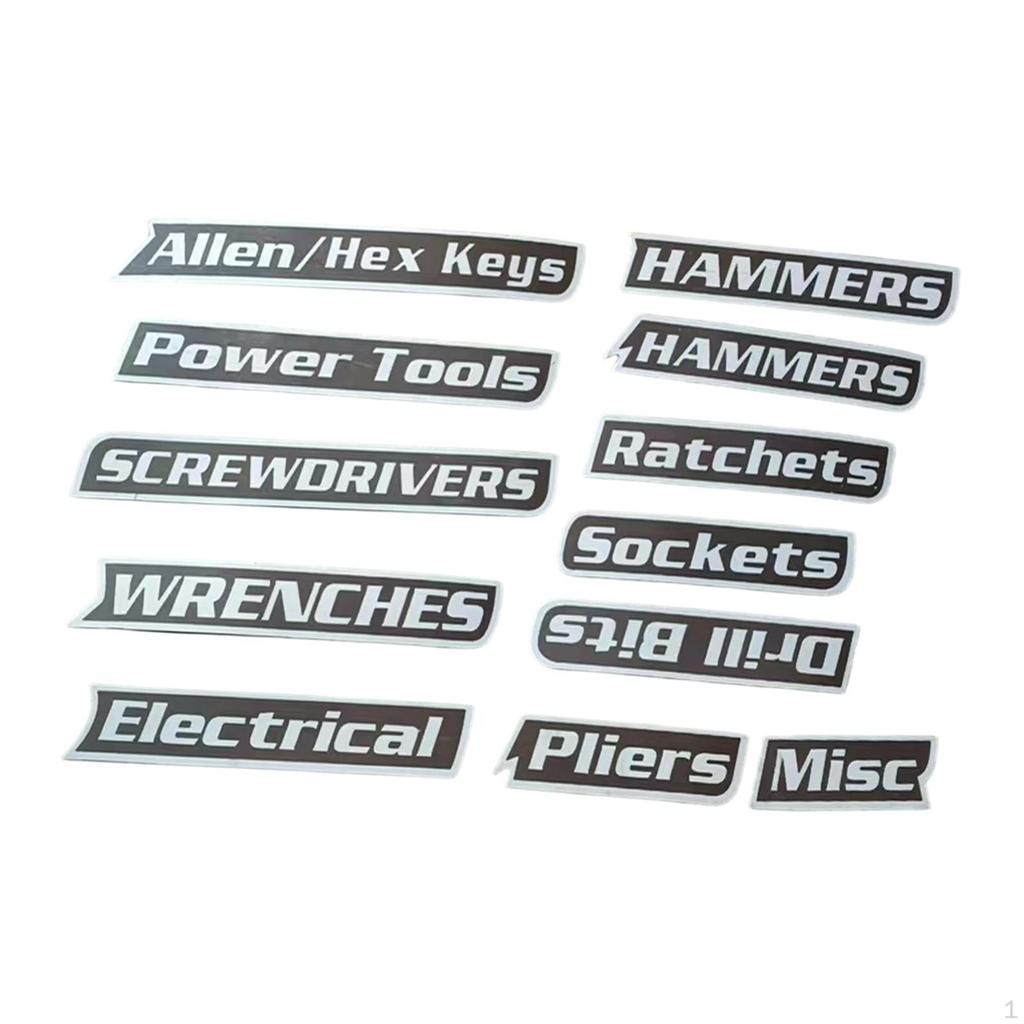 Labels, Tags, Quickly Reusable Metal Drawer Multipurpose for Cabinet Carts And Garage
