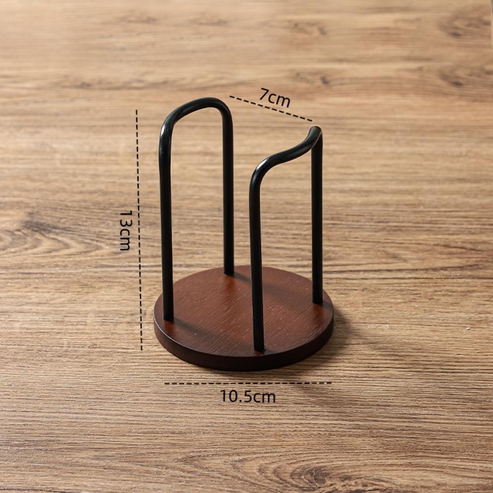 Desktop Disposable Cup Storage Holder with Longer Stick Mug Display Stand Paper Cup Shelf Home
