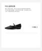 [First layer cowhide] 2026 new retro pointed Mary Jane shoes with double loop buckle strap for women's singles