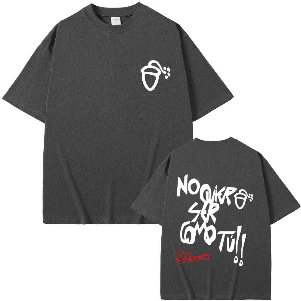 Rock Band EXTREMODURO Tour 2026 Tshirt Unisex Women Fashion Hip Hop Gothic Streetwear Male Retro Oversized Crewneck T Shirts Tops