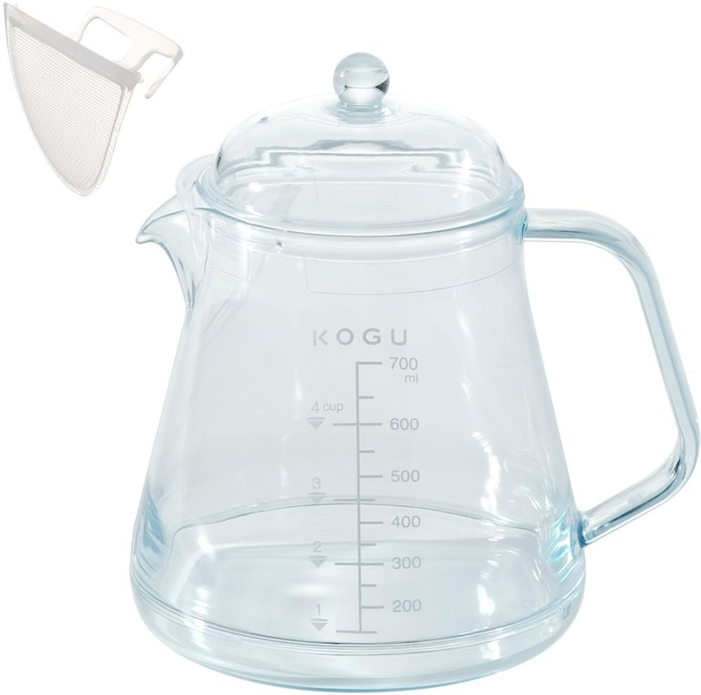 

Shimomura Kihan Chakogu Tea Product 47164 Break-Resistant Server, 700ml, Code