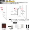 Soomloom Wood Grain Mailbox Delivery Mailbox with Dial Family Mailbox with Key Wall-Mounted Lock,