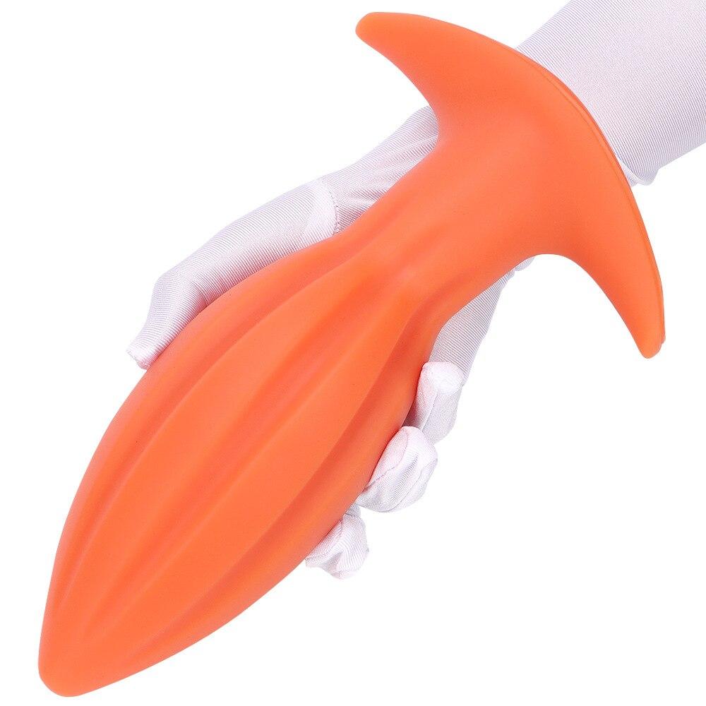 Silicone Anal Plug Anal Expander Adult Sex Toys Fisting Big Dildo Realistic Penis Slave Femdom BDSM