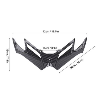 Motorcycle Front Fairing Winglet Enhanced Driving Stability Fadeless Motorcycle Aerodynamic Wing for Nmax125 Nmax155 2020-2025