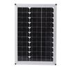 Solar Panel 100W 18V Monocrystalline Silicon 15.7in Long 10.8in Wide Portable Solar Panel Charger