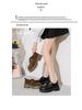 2025 Spring Women's Thick-Soled Suede Retro Loafers - Slip-on British Style
