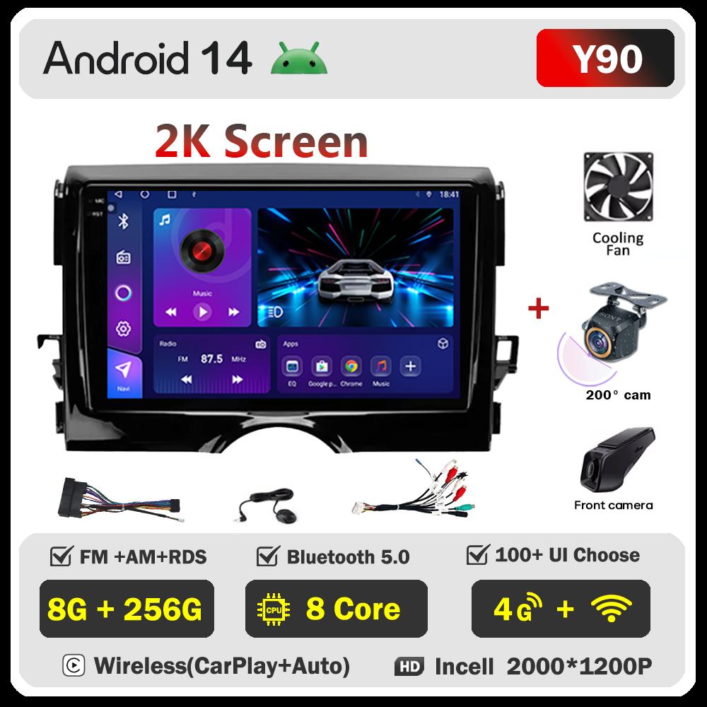 For Toyota Mark X X130 2 II 2009 2010 2011 - 2019 Car Radio Player Car Carplay Screen Autoradio Mirror Link Car Intelligent Syst