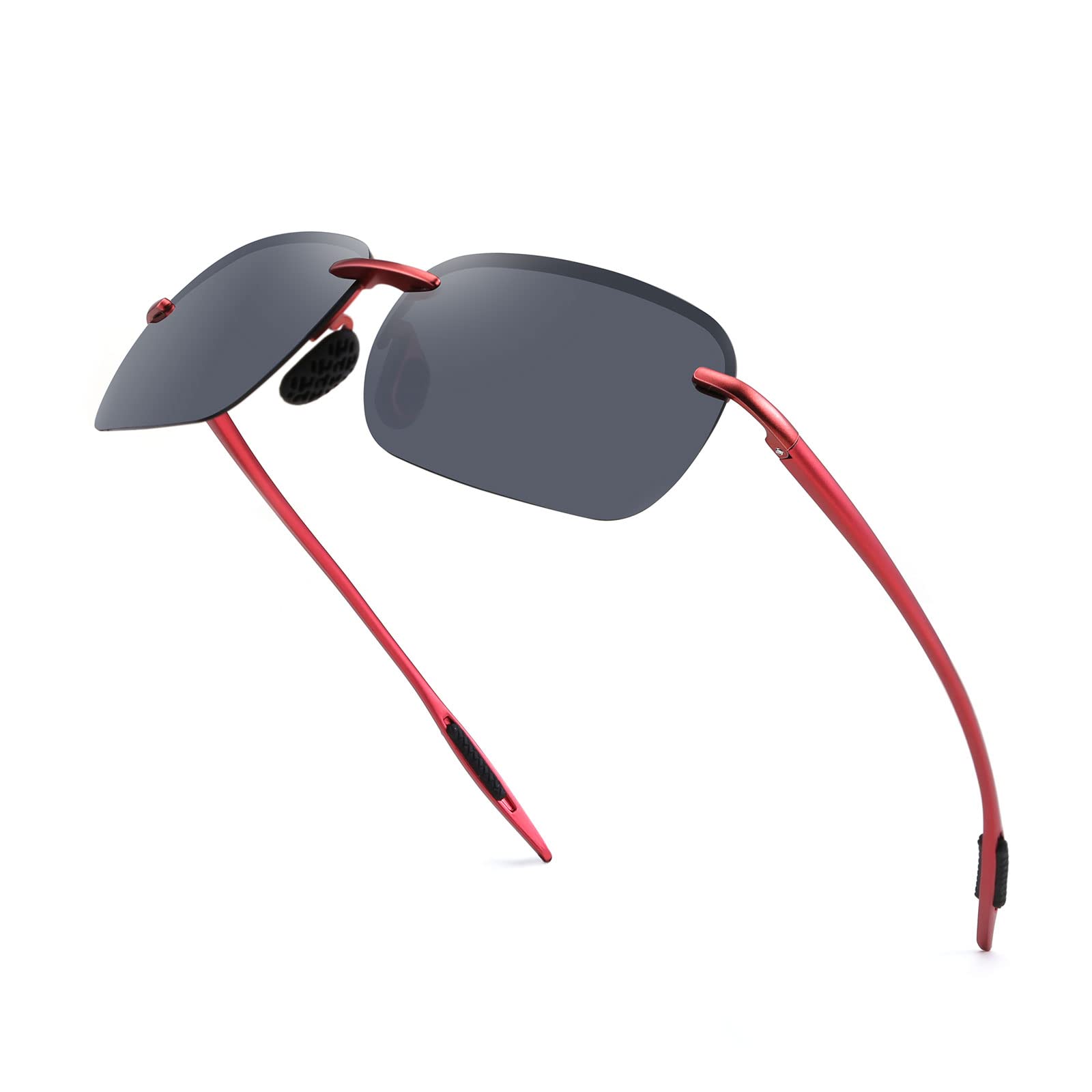 

Ультралегкие безрамные поляризованные UV400 Ultra Light B1064 [FEISEDY] Мужские солнцезащитные очки, Солнцезащитные очки, Защита, Вождение/Велоспорт/Рыбалка