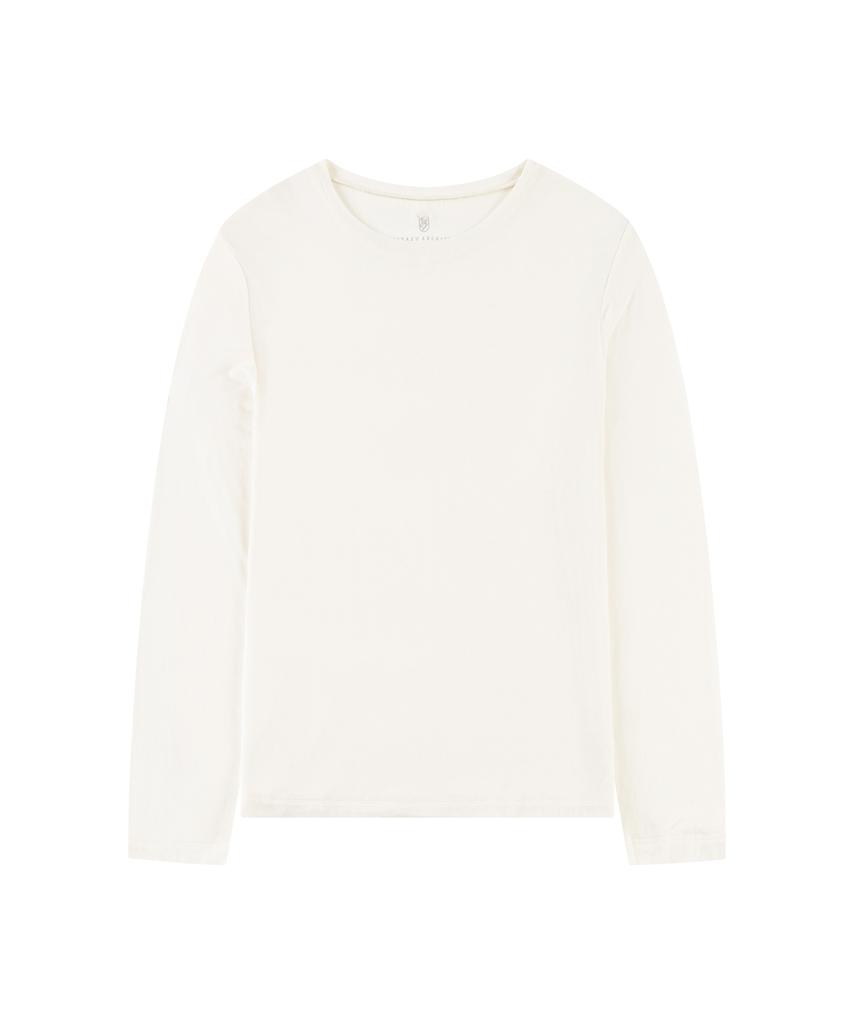 Siyajyu Sitp5253 Silky Loose Fit T-Shirt_Ivory
