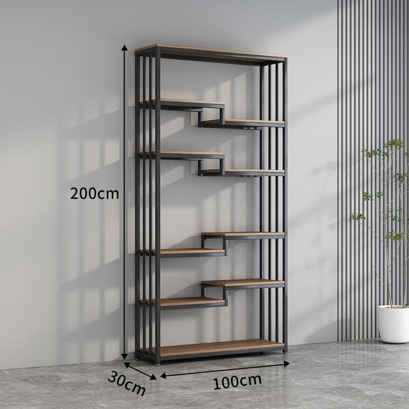 Multi-Layer Barber Shop & Office Display Shelf Rack