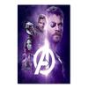 Luxurious Silk Cloth Marvel Hero Poster For Bedroom And Study Decor