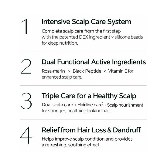 AROMATICA Rosemary Root Enhancer 100ml + Scalp Massage Brush 2-Piece Set Cooling Scalp Tonic Hair Root Nourishment Deep Cleansing Care