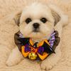 Soft Puppy Bat Bow Tie Lace Cat Cosplay Bow Tie Dog Pumpkin Bow Collar  for Cats and Dogs