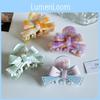 Chic And Stylish 8.3cm Acetate French 3d Bow Hair Claw Clip In Candy Colors