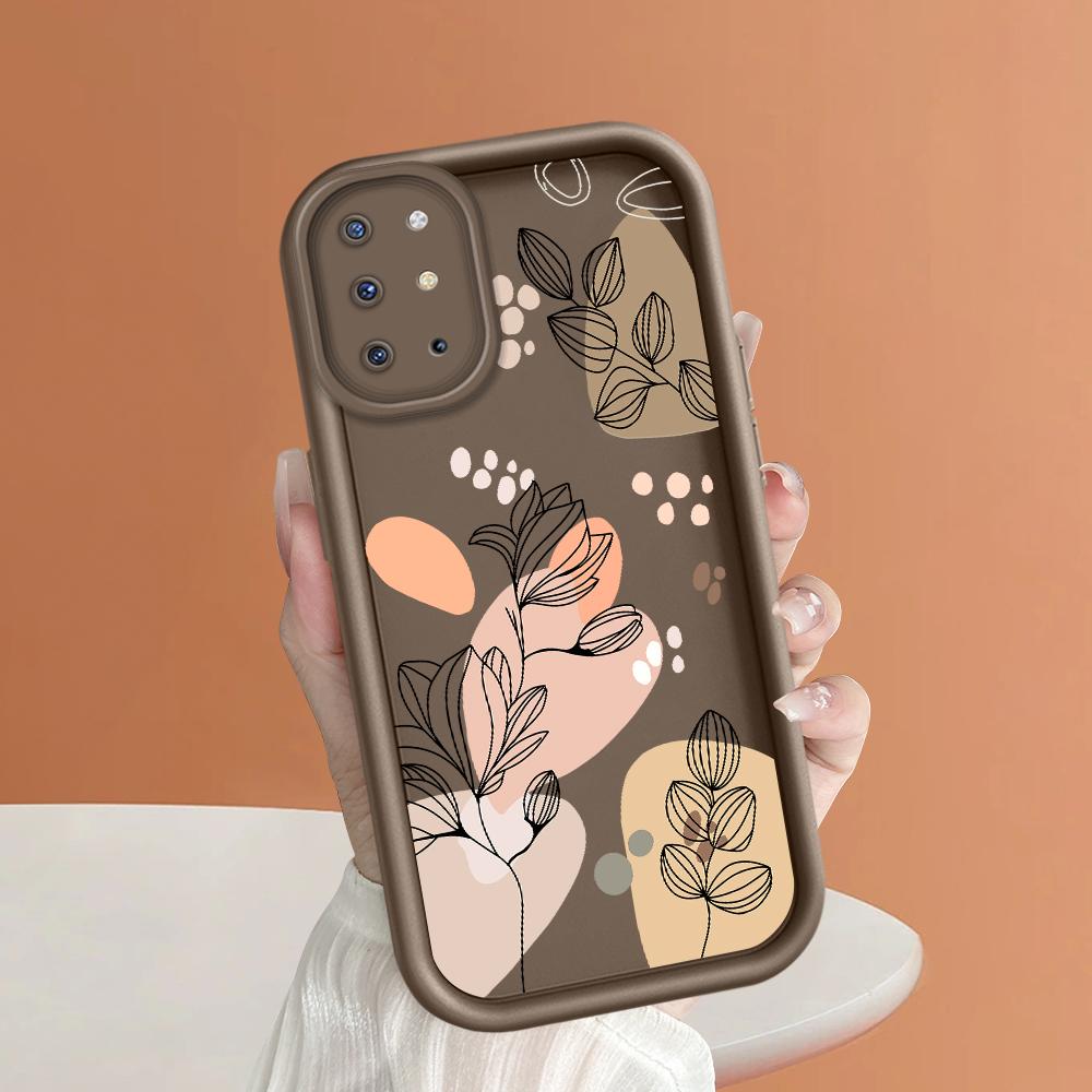 For OPPO A38 A18 A57s A57 A60 Reno11 F Reno12 FS Moto G10 G20 G30 G22 Realme C53 C63 Flowers Pattern Soft Silicone Full Lens Protect Back Case