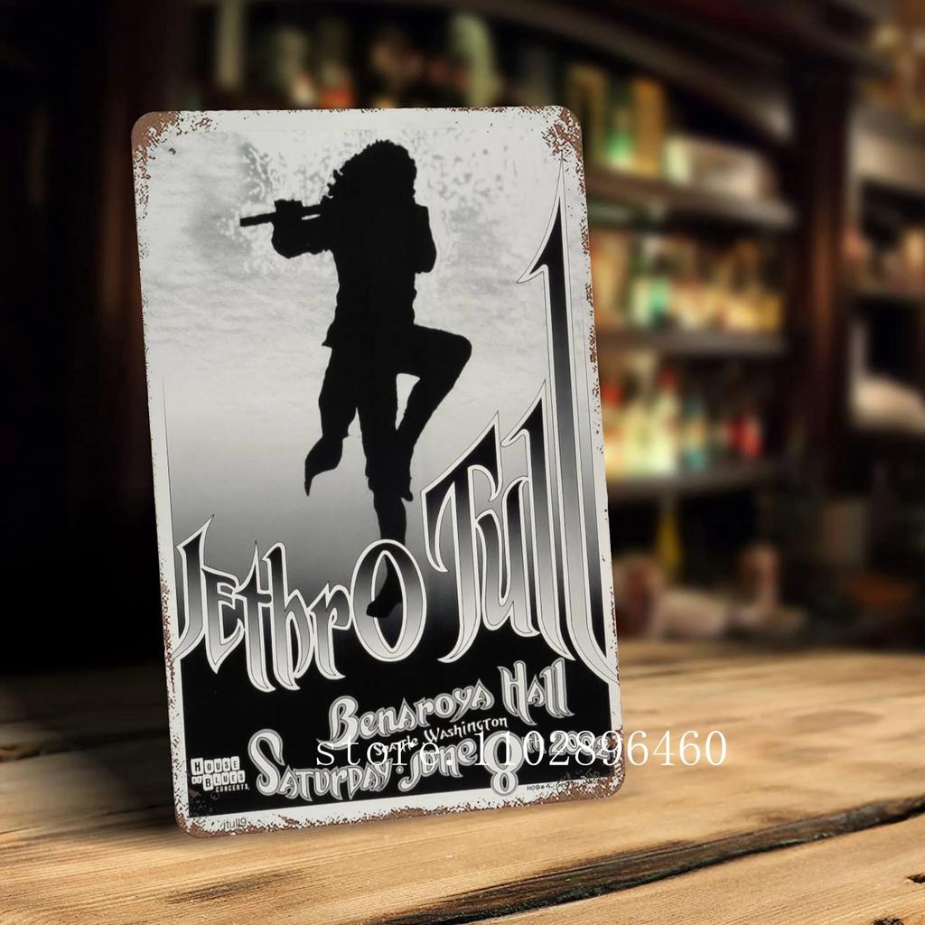 Jethro Tull Metal Plaques & Signs wall decor Vintage Tin Signs Captain Metal Poster Decor for Bar Pub Club Wall Decoration