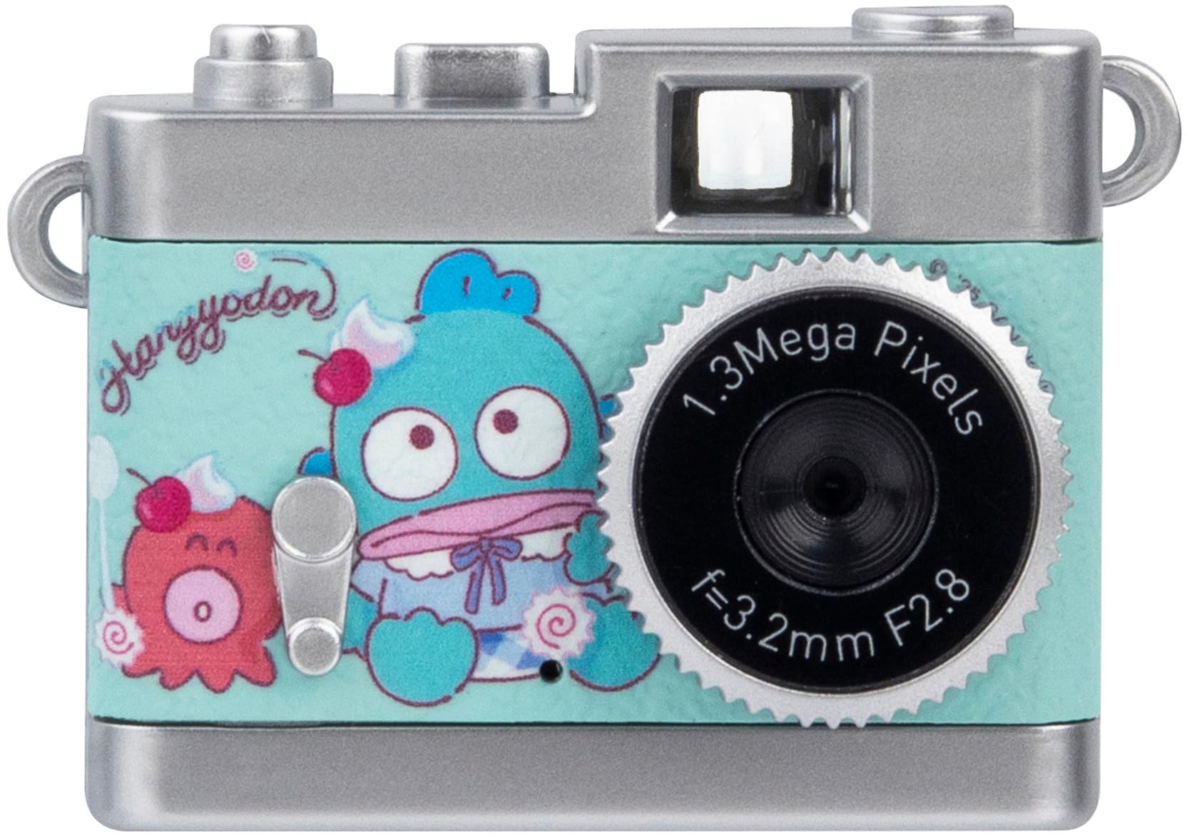 

Kenko Digital Toy Sanrio Characters Sweets Photo and Video MicroSD Card 481097 Camera, Hangyodon, 1.31 Megapixels, Recording, Slot,