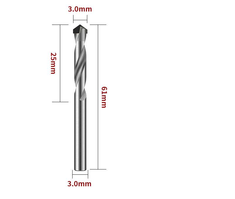 

Metalworking Bit Carbide Milling Cutter Carbide Drill Bits Solid Tungsten Carbide Drill Bits for CNC Carbide Twist Drill Bits