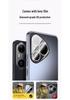 Frosted Electroplated Phone Case with Built-in Lens for Huawei Pura90 Pro/ProMax