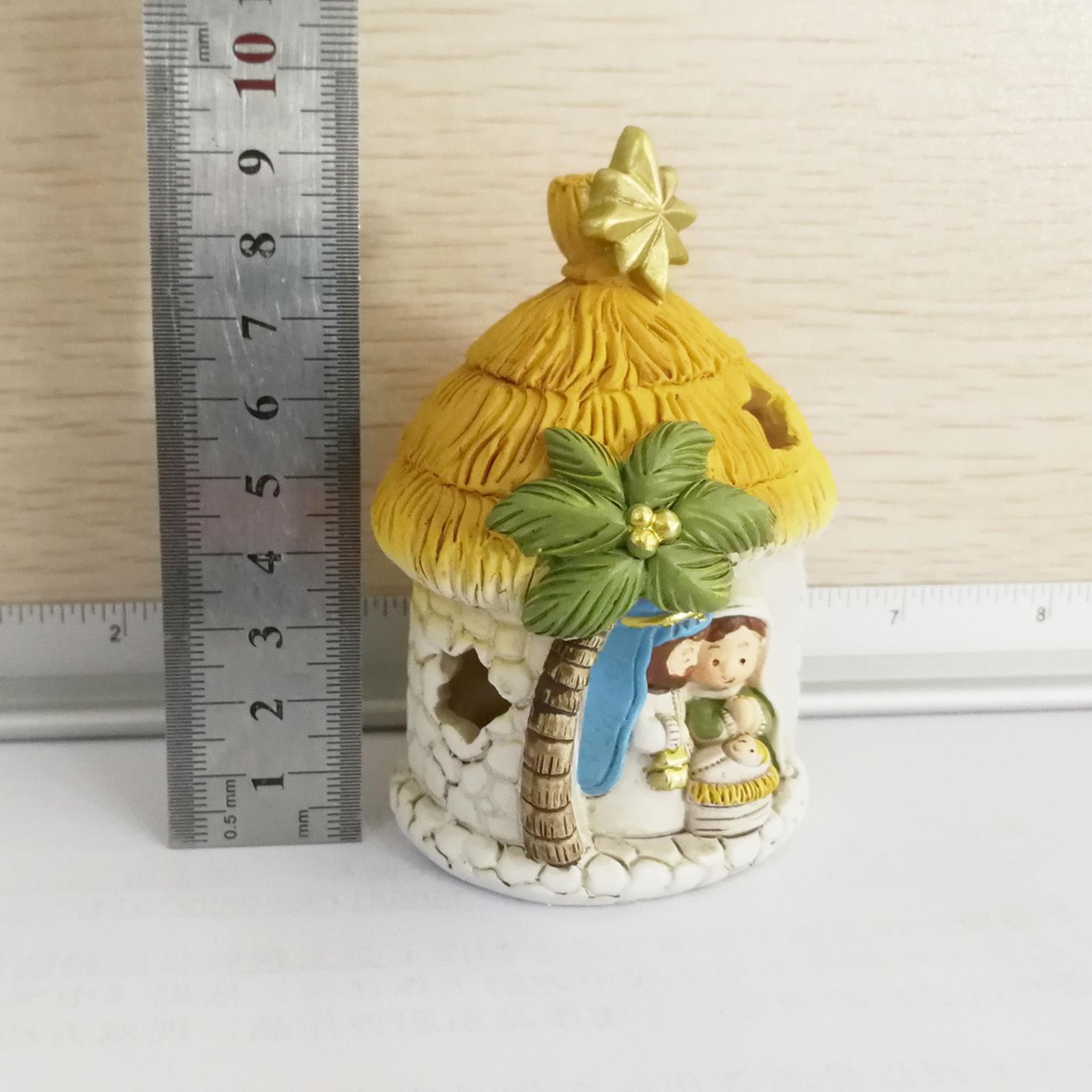 

Вертеп Фигуры Смола Статуя Святое Семейство Ремесла Произведения искусства Религиозные для ТЕЛЕВИЗОРа Полка Камины Рождественское украшение