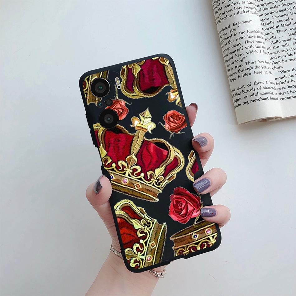 For Xiaomi POCO F3 Case Soft Back Cover Fashion Rainbow Love Heart Silicone Phone Protector Case For Xiaomi mi POCO F3 F 3 Funda