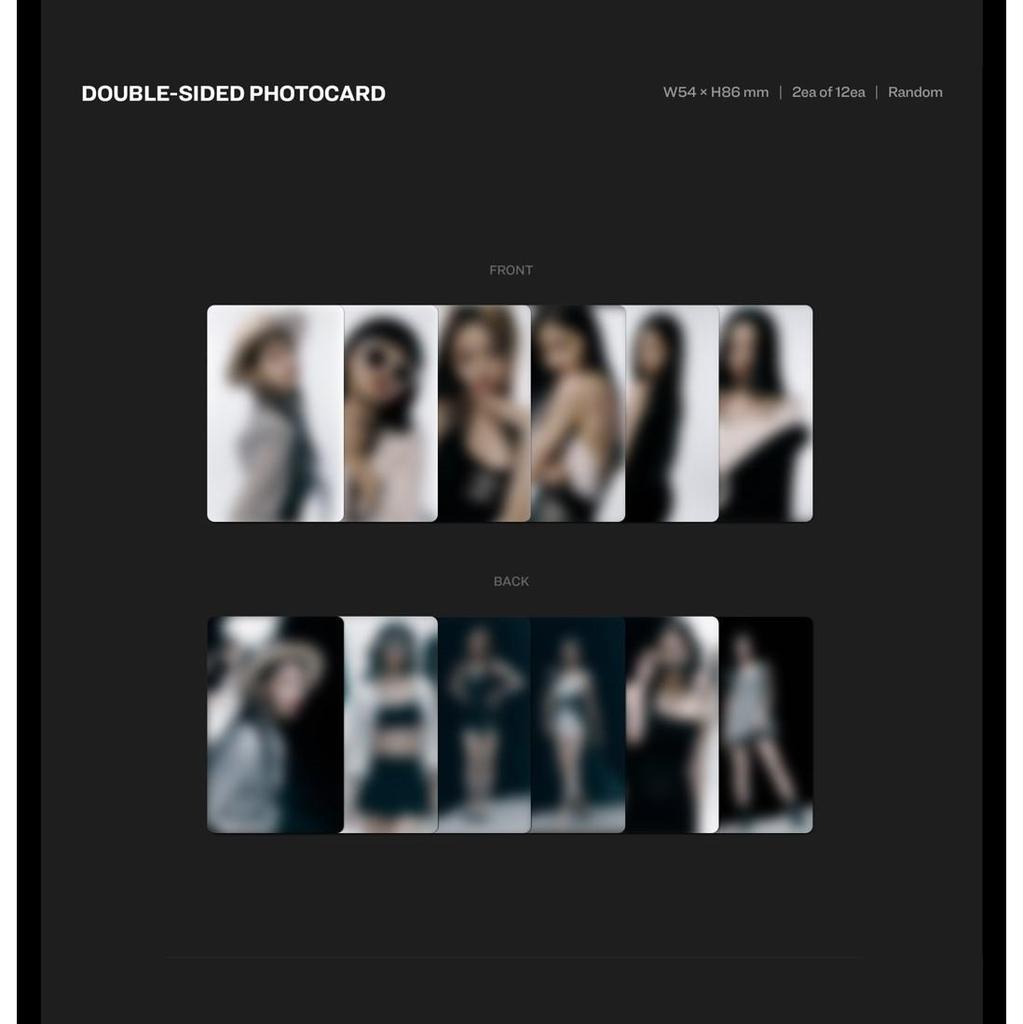 LE SSERAFIM - FEARLESS Monoghrome Bouquet