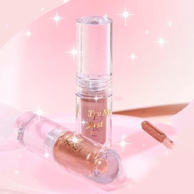 GOGO TALES - Soft Liquid eyeshadow - 3 Colors (4-6) #G05 Champagne Peach - 1.55g