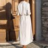 OL-Kleid mit Button-Down-Hemd für Damen