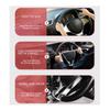Car Steering Cover Steering Wheel Booster Cover Universal Non-Slip Carbon Fiber for Car Anti-skid Accessories