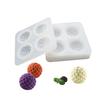 Tier Frucht 3D Silikonform Kuchen Dekoration Fondue Schokolade Gebäck Keks Kawaii DIY Französische Mousse Dessert Backwerkzeuge