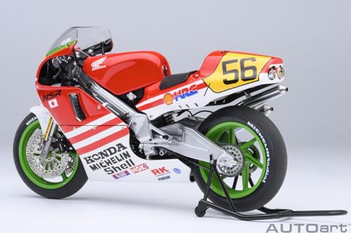 AUTOart 1/12 Honda NSR500 WGP500#56 "Baribari Densetsu" "Koma Gun" Helm inklusive Fertigprodukt 12566