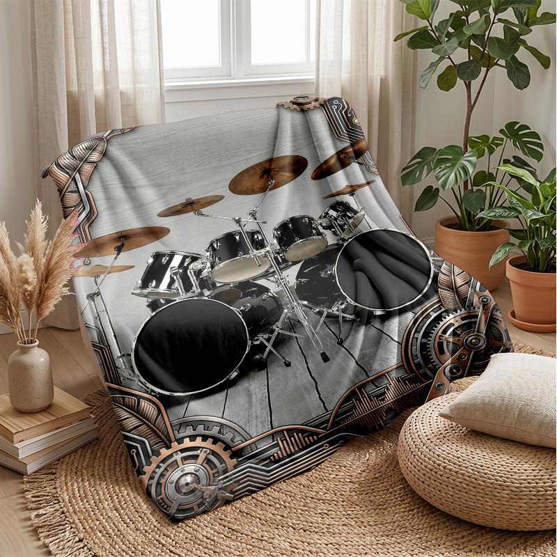 Space Dinosaur Dreams Theme blanket Lightweight Warm Flannel Blanket Decorative Throw Blanket for Home Decoration