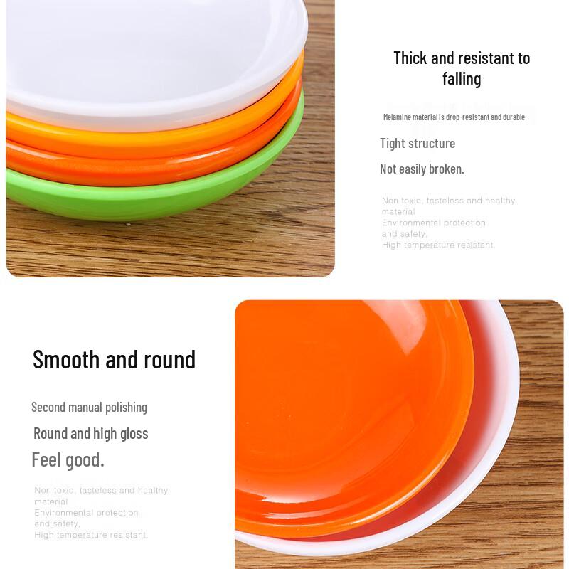 Melaminové misky na omáčku - Balení 10 ks