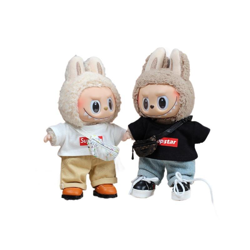 Labubu Baby Clothes New Trendy Brand Famous Brand Fashion Mini Doll Clothes