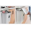 Household Home Trash Can for Kitchen Cabinet Door Wall Mount Waste Rubbish Bin 2.4 Gallon/9L