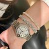 Elegant Heart Shape Bracelet Women With Full Zircon Rhinestone Embellishment Lightweight Luxury Layering Jewelry