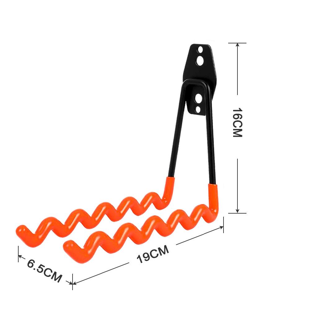 Heavy-Duty Metal Hooks for Garage and Garden Tools