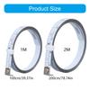 Clear Legible Marking Measuring Tape Featuring Easy to Read Graduations Double Scale System Metric & Royal Strong