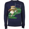 Polo Rugby Bear Embroidered Crew Neck Long Sleeve Knit Sweater Men Sweater Navy-Blue 710816351-001