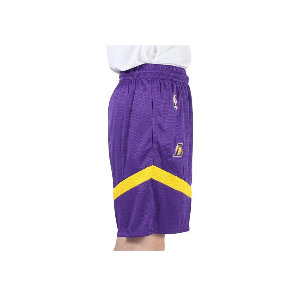 Nike Los Angeles Lakers Dri-FIT NBA Color Block Logo Training Straight Leg Basketball Pants Men bottoms Deep-Purple DZ3722-504