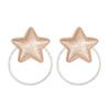 Five-Pointed Star Sequin Elastic Hair Tie for Kids – No Damage Rubber Band