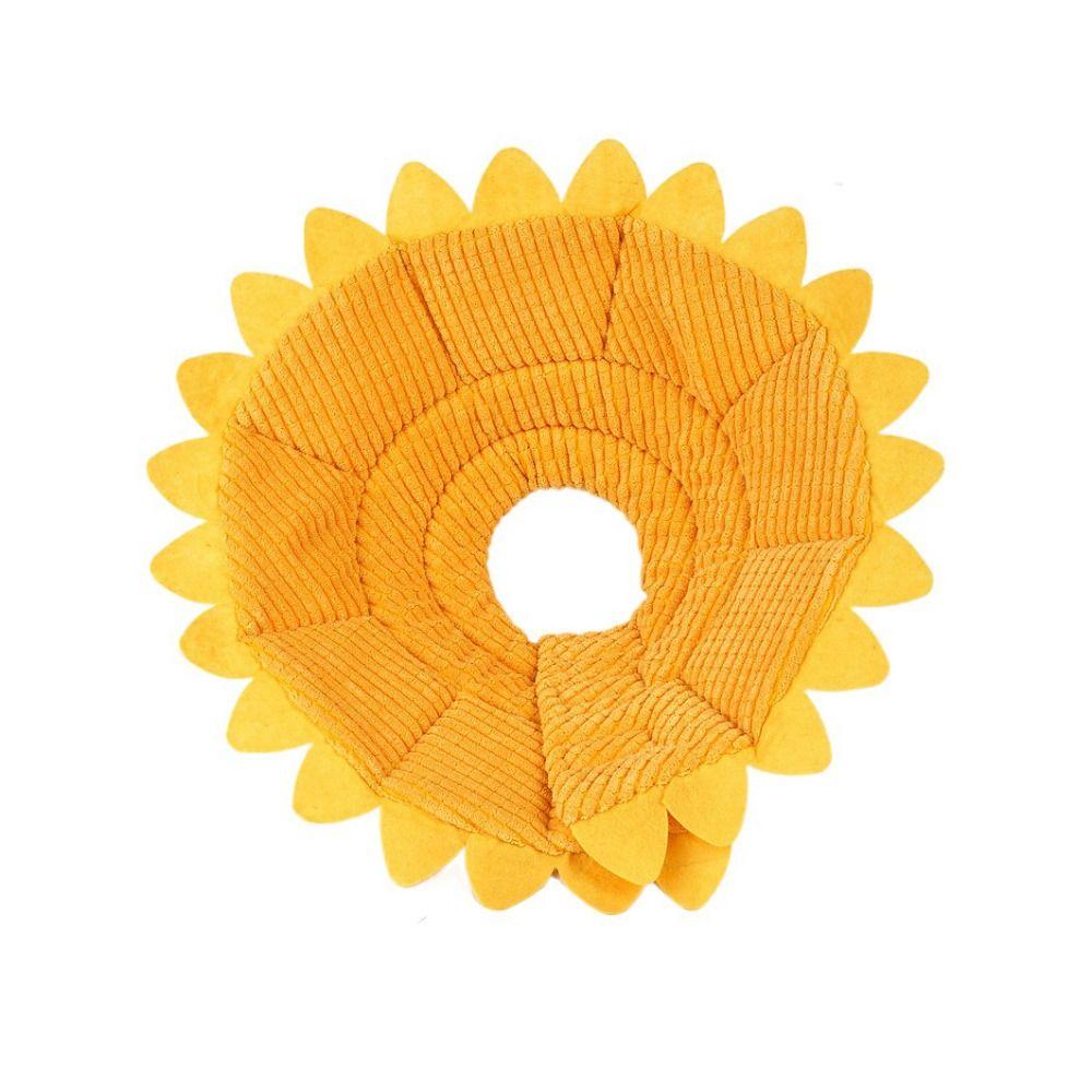 

Регулируемый защитный воротник для питомцев, хлопковый кошачий елизаветинский воротник, воротники для восстановления кошек для собак и кошек L