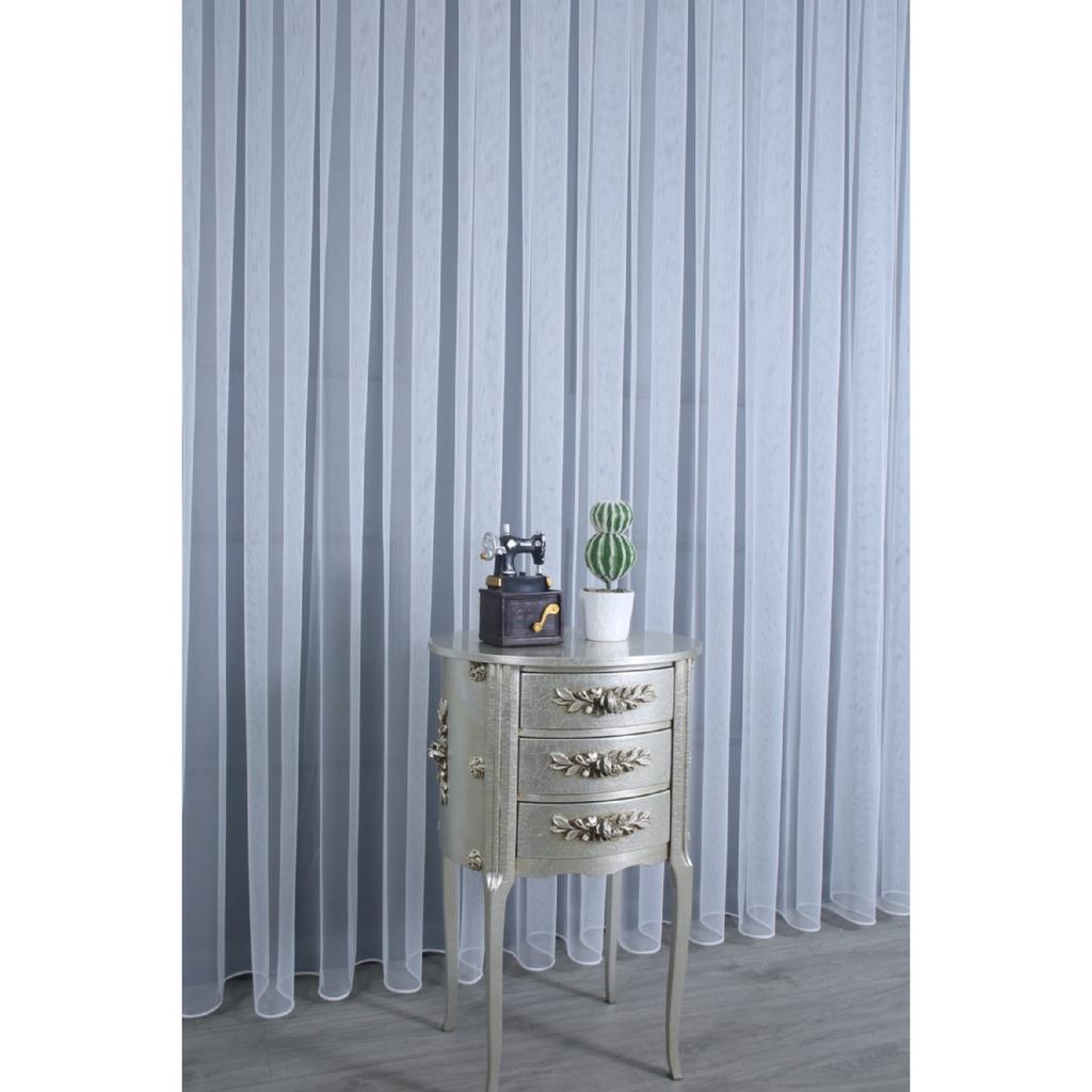 Greek Tulle Curtain - Honeycomb Floor, 1/3 Frequently, 250x250cm Fs100001