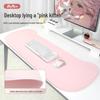 SayRose Cute Pink Large Desk Mat & Mouse Pad