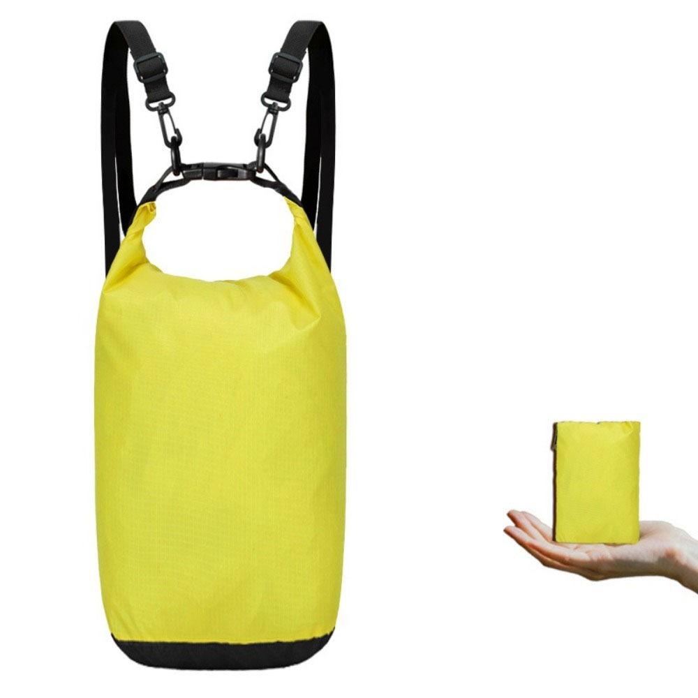 

Lightweight Waterproof Storage Bag 15/20 L Beach Backpack Practical Dry Bag Beach 15 L жёлтый