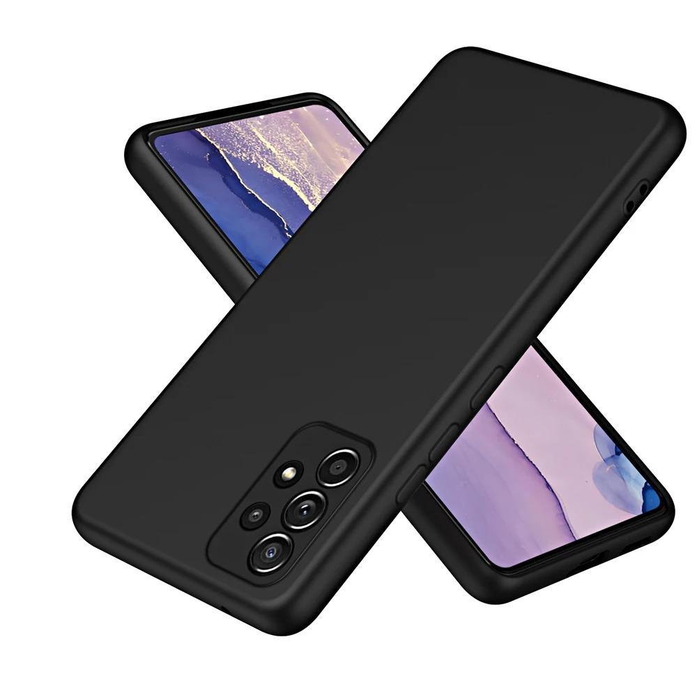Liquid Silicone Phone Case for Samsung A04E A32 A42 A52 A52S A72 A13 A23 A33 A53 A73 A14 A17A24 A34 A54 5G Soft Casess Fundas