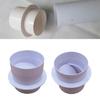 PVC Exhaust Check Valves Air Duct Check Ventilation Device Backflow Preventer Ventilation Pipe Round Check Valves